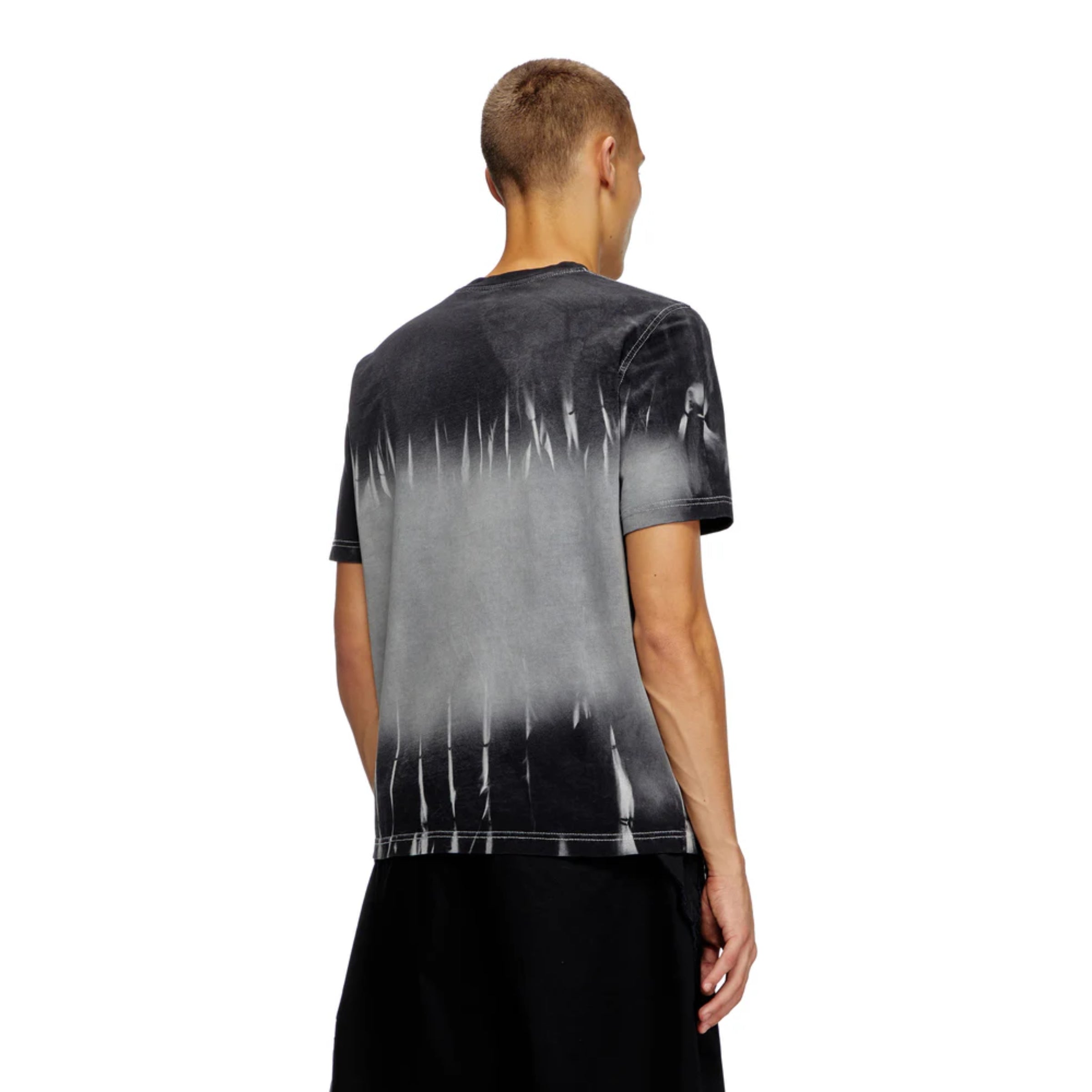 Diesel T-Shirt T-Adjust Black-Grey